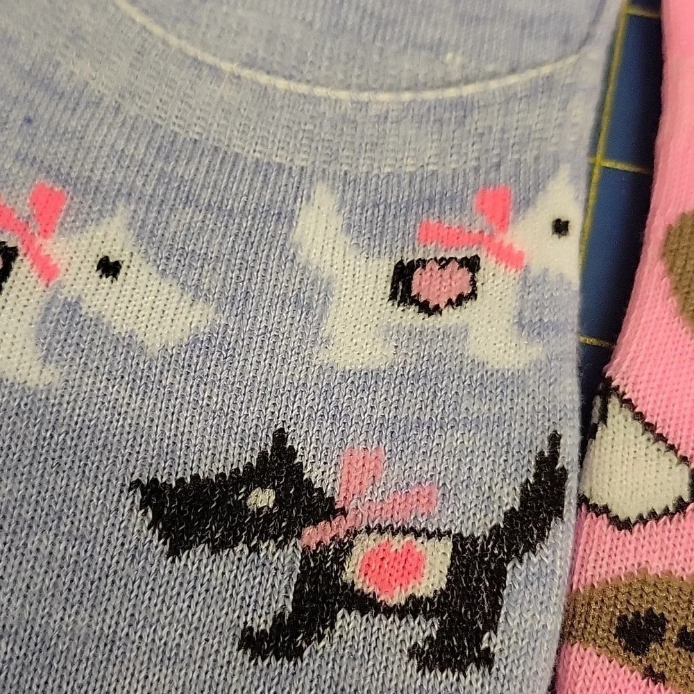Juncture Shoe Liner Socks Lot of 3 Pair Dogs Milk & Cookie Coffee Cup Size 5-9